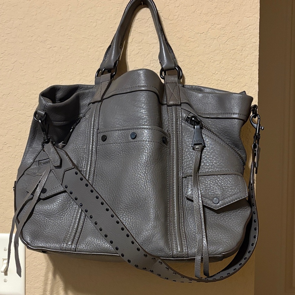 Aimee Kestenberg Gray Satchel